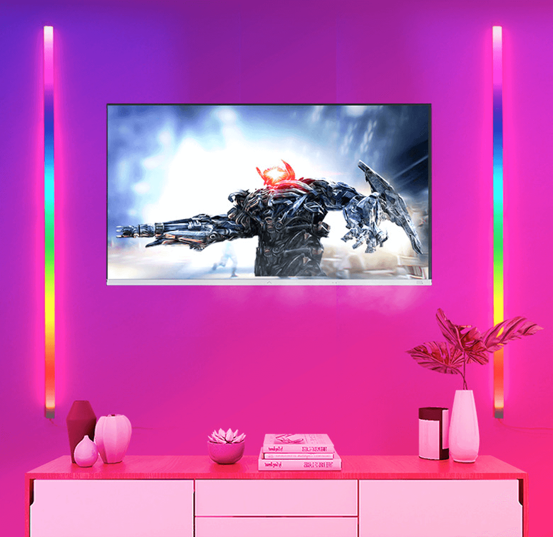 Glide Music Sync Smart LED Wall Light Bar - Buyrouth