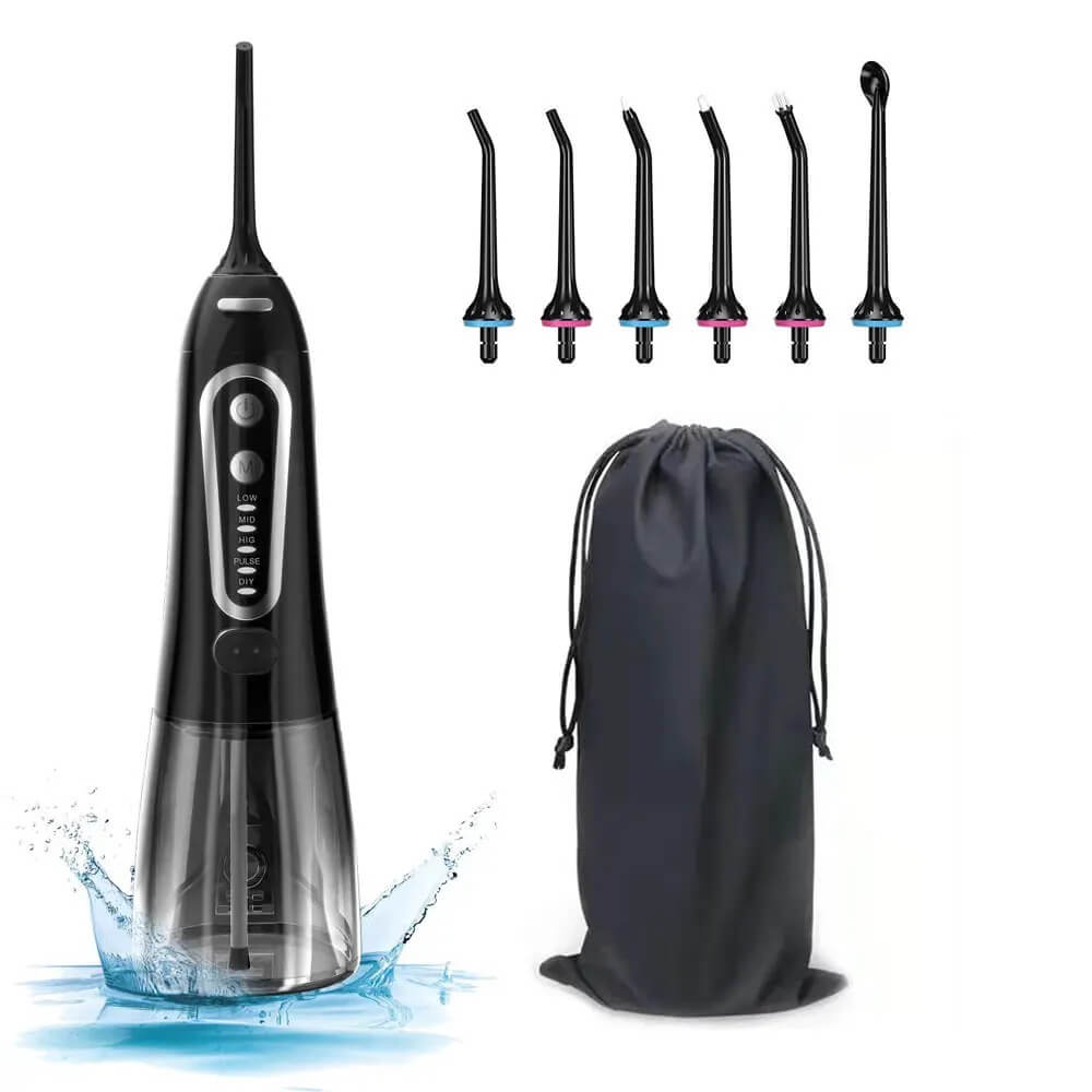 Rechargeable Water Flosser Full Oral Teeth Cleaner - Buyrouth