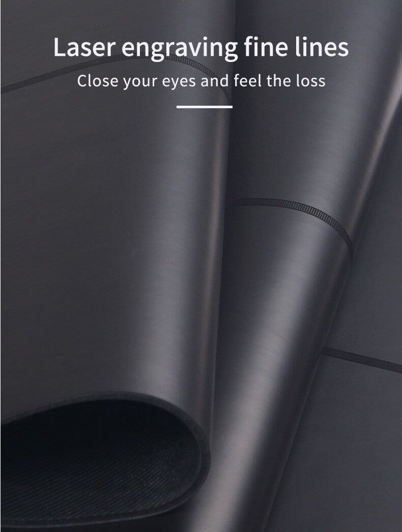 PU Natural Rubber Yoga Mat - Buyrouth