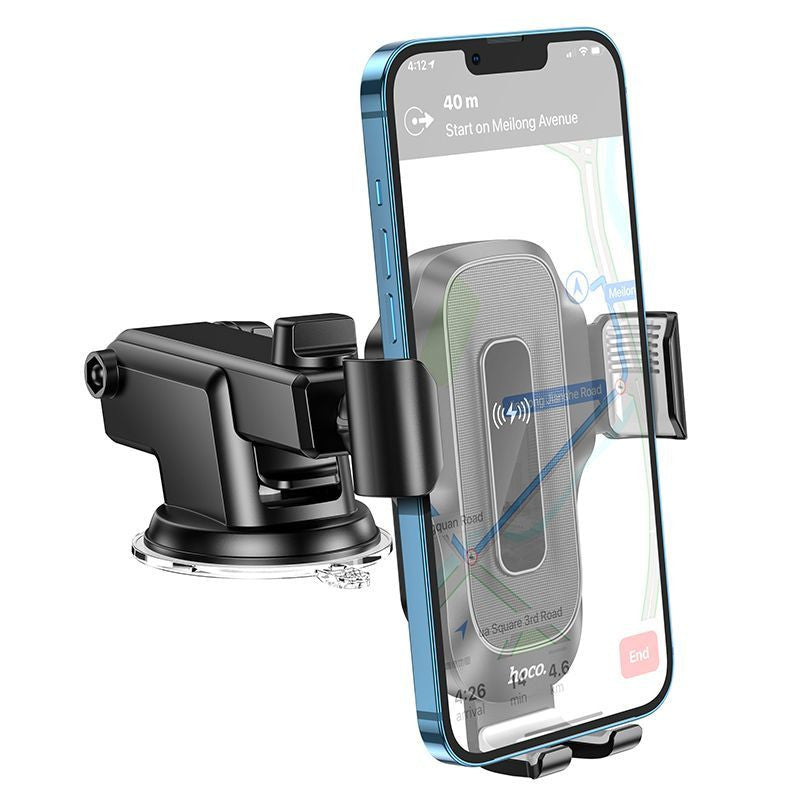 Hoco 15W Wireless Charging Car Dashboard Holder #HW3