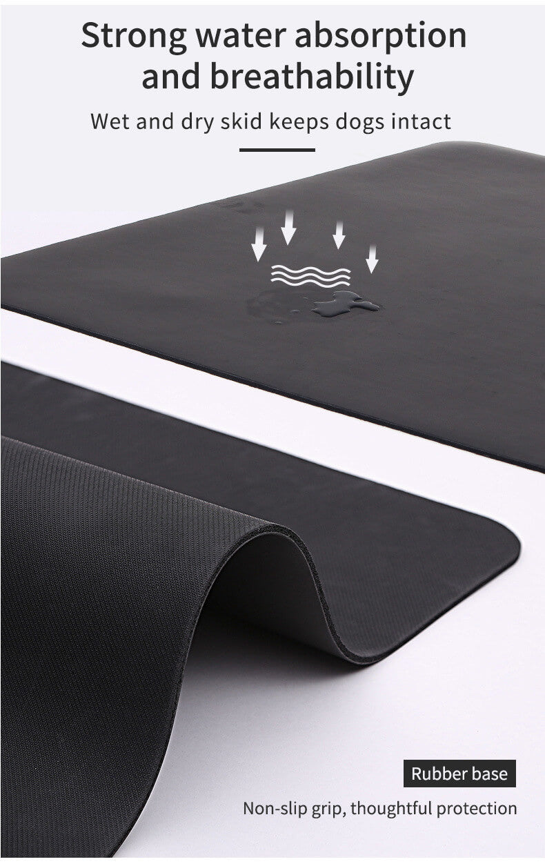 PU Natural Rubber Yoga Mat - Buyrouth