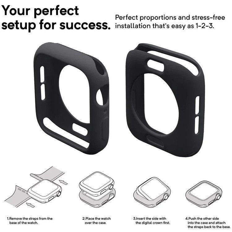 Apple Watch Black TPU Case - Buyrouth