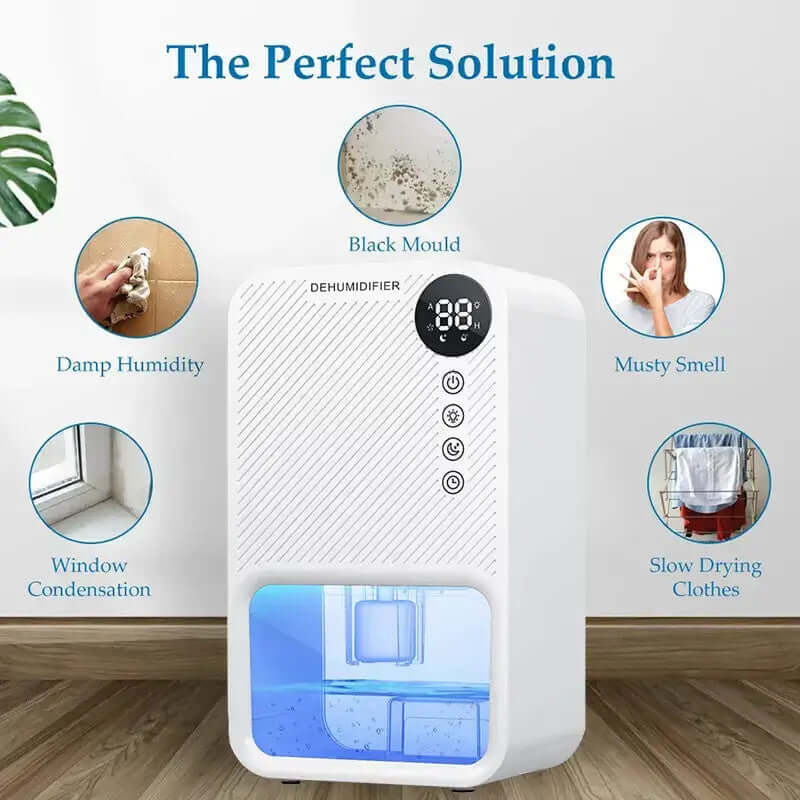 3800mL Electric Portable Dehumidifier - Buyrouth