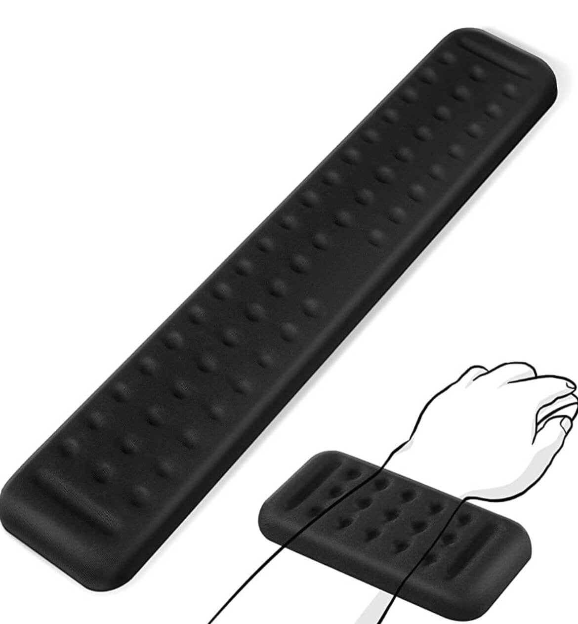 Memory Foam Keyboard Wrist Rest Set - Buyrouth
