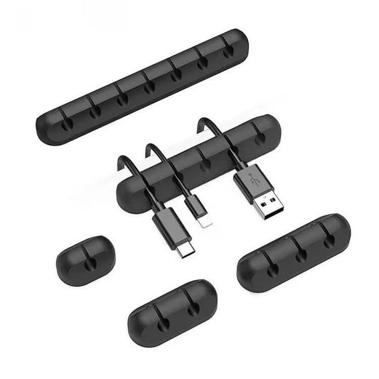 5 Piece Silicone Cable Clip Set