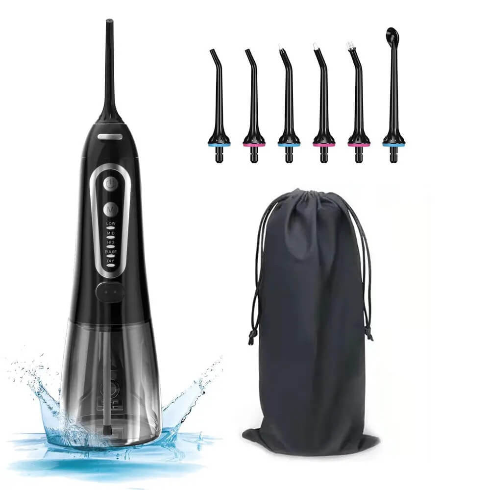 Rechargeable Water Flosser Full Oral Teeth Cleaner - Buyrouth