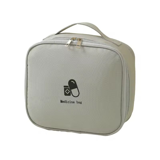 Emergency First Aid Bag Medication Organizer