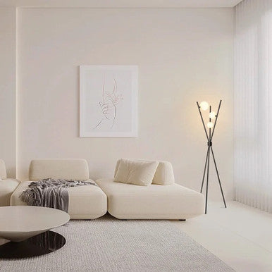 Piantana Corolla Floor Lamp #LD017C