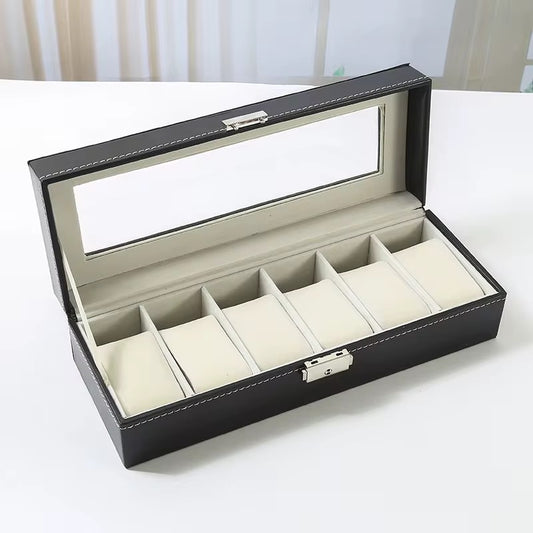 6 Slots Watch Box Organizer