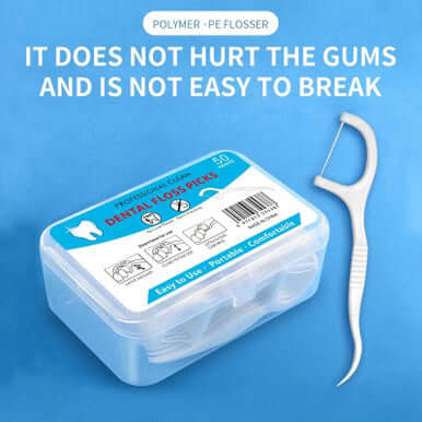 Dental Oral String Floss Picks