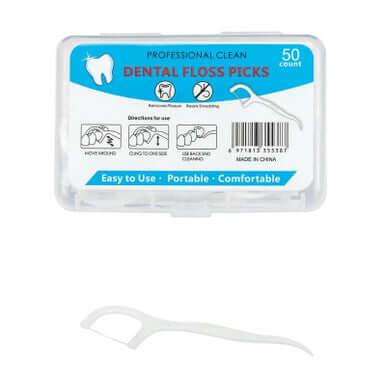 Dental Oral String Floss Picks