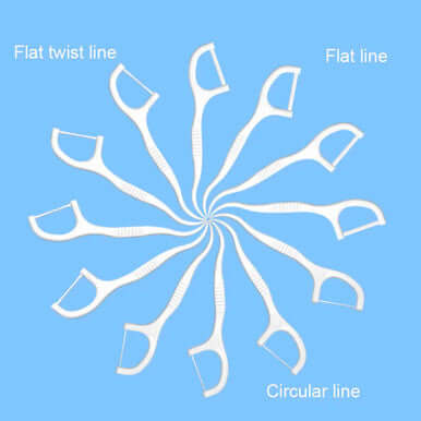 Dental Oral String Floss Picks