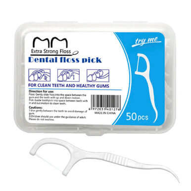 Dental Oral String Floss Picks