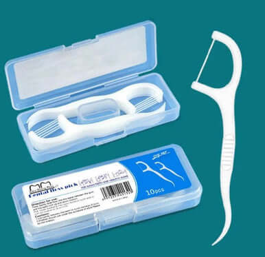 Dental Oral String Floss Picks