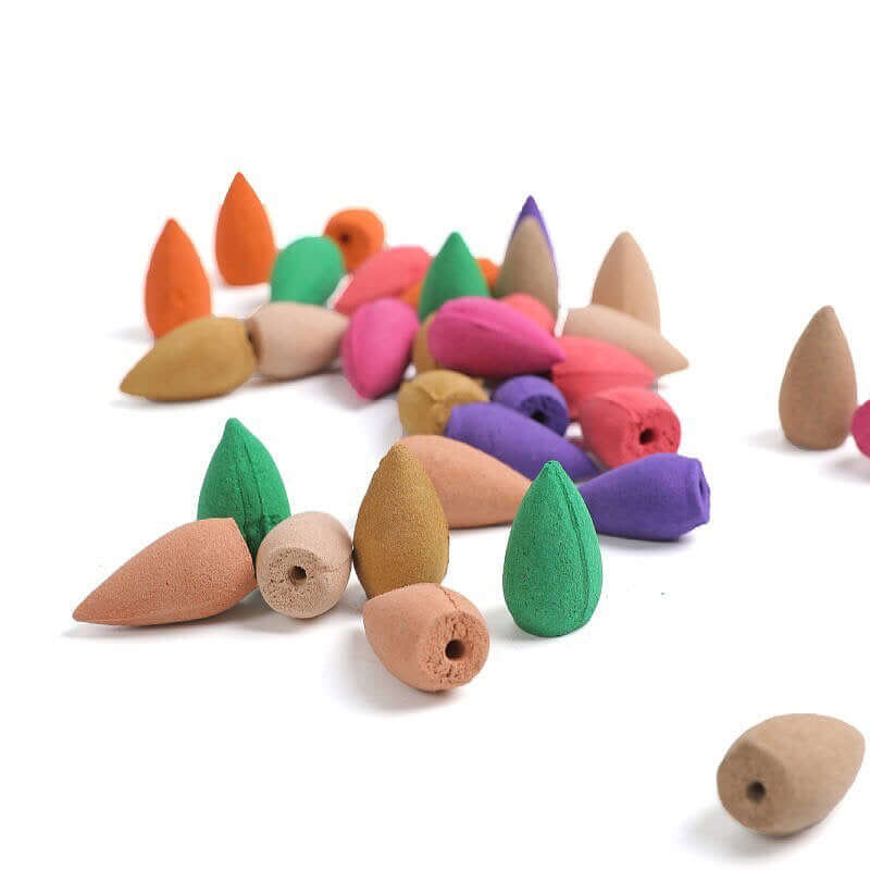 Backflow Incense Cones Set of 180