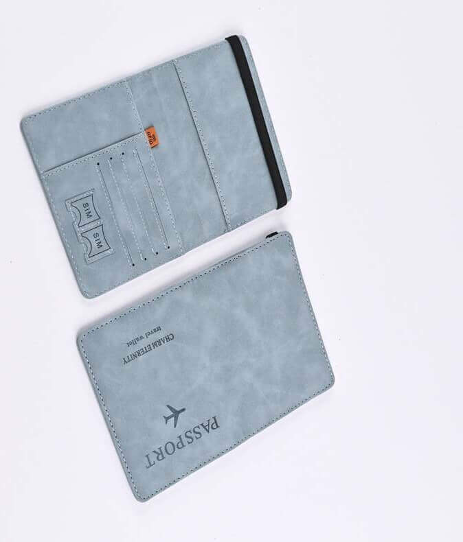 PU Leather Passport Travel Holder