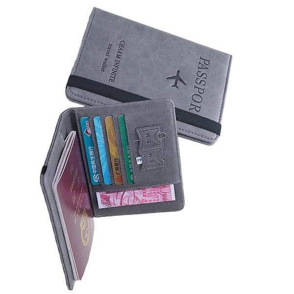PU Leather Passport Travel Holder