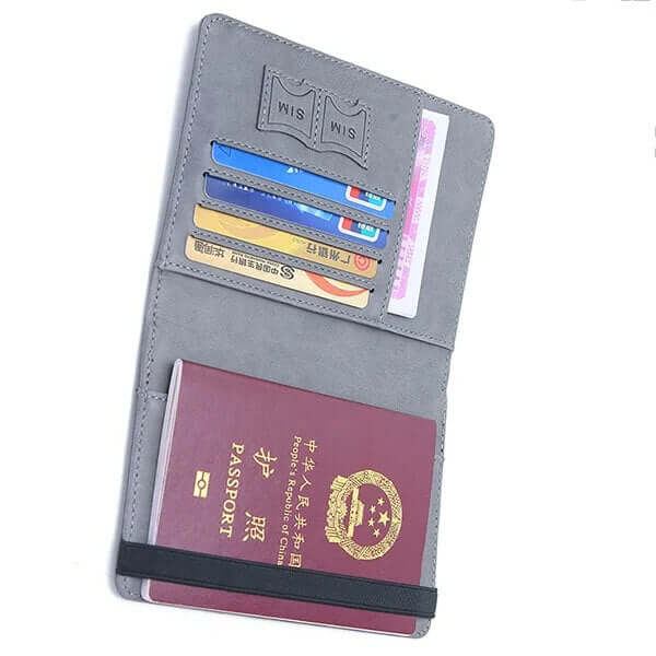 PU Leather Passport Travel Holder