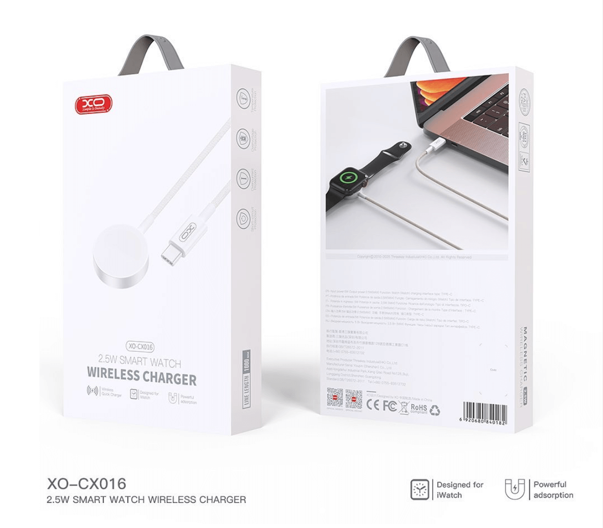 XO 2.5W Apple Watch Fast Wireless Charger #CX016 - Buyrouth