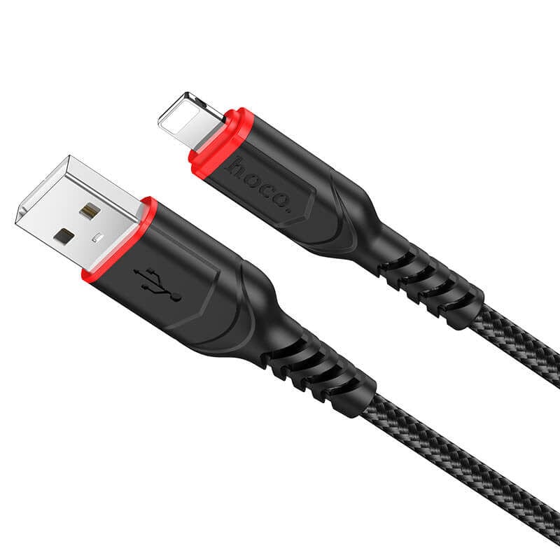 Hoco 2.4A Lightning to USB A Cable - Buyrouth
