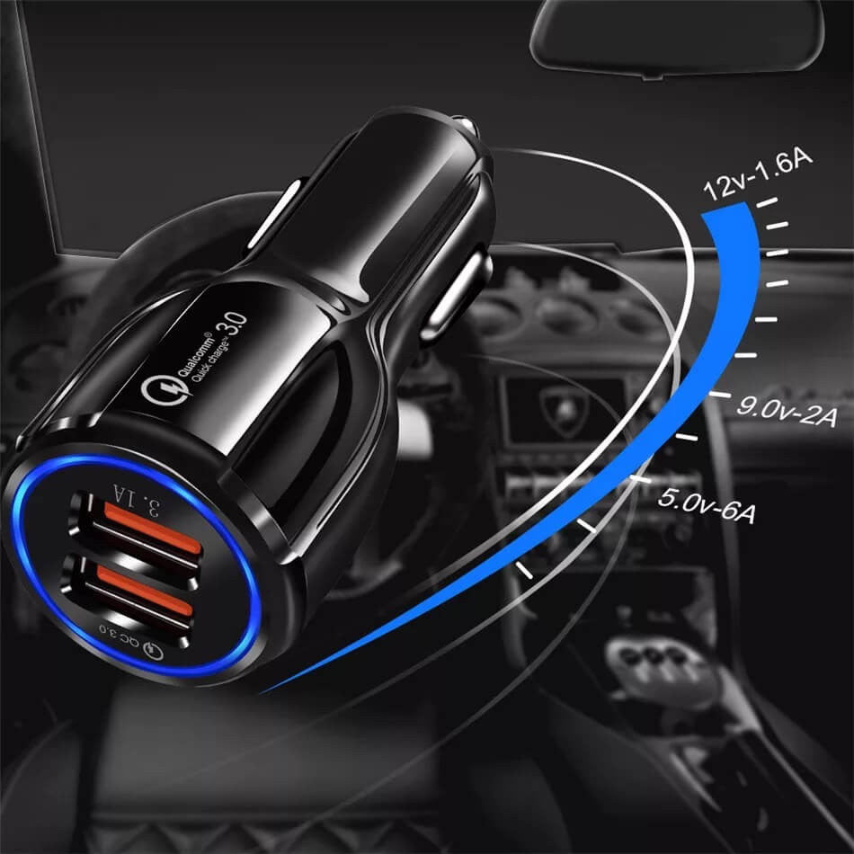OEM 3.1A Dual Port Car Fast Charger - Buyrouth