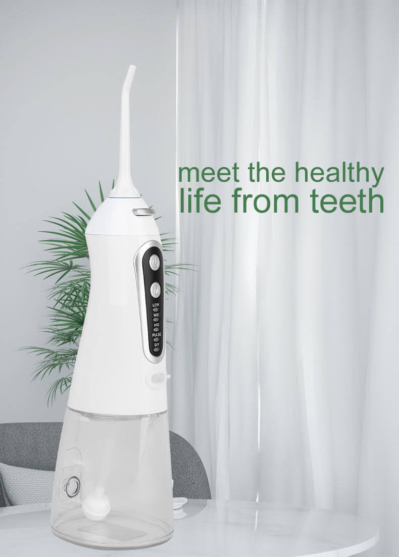 Rechargeable Water Flosser Full Oral Teeth Cleaner - Buyrouth