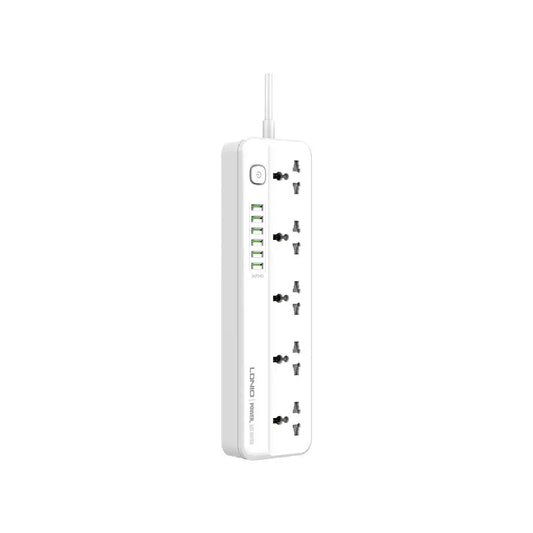 LDNIO 5-outlet universal power strip with USB ports