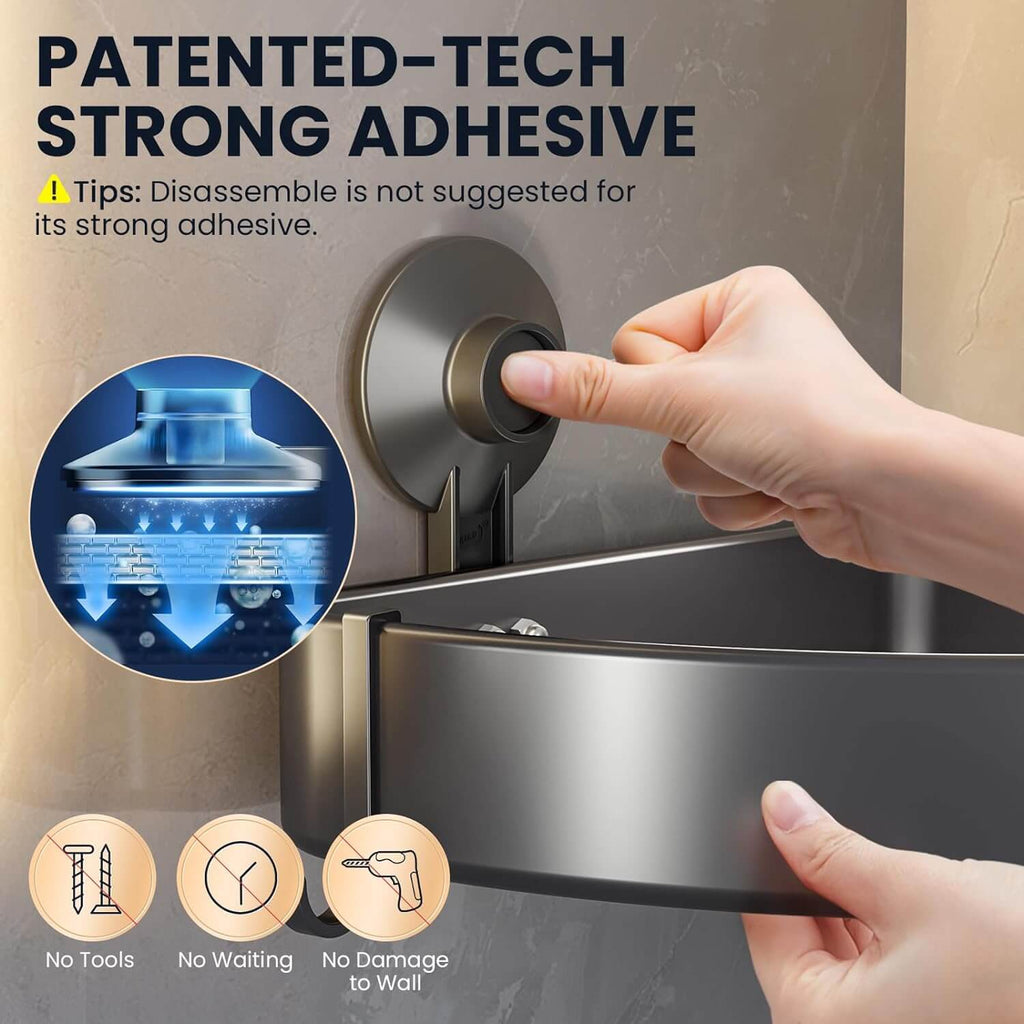 TAILI Space3.0 Aluminum Corner Shower Caddy #AW834 – view 5