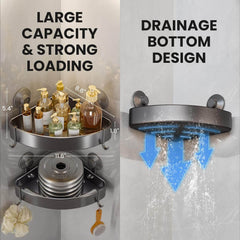 TAILI Alluminum Corner Shower Caddy #AW834
