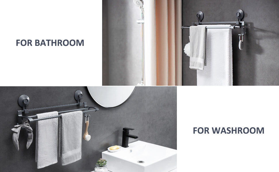 TAILI Space3.0 Heavy Duty Suction Towel Bar #AW838 – view 10