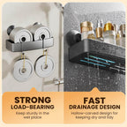 TAILI Space3.0 Shower Organizer with Suction #AWW072 – view 2