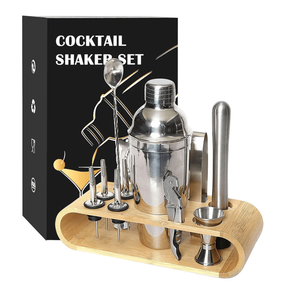 12 Piece Stainless Steel Bar Set Tools – view 2