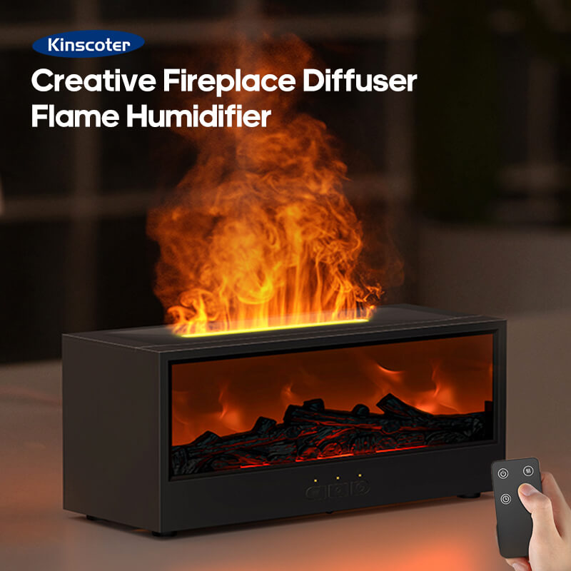 Fireplace Simulation Flame Aromatherapy Diffuser #DQ-717 – view 4