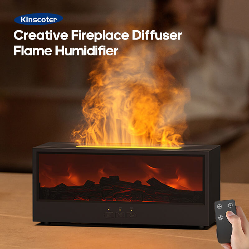 Fireplace Simulation Flame Aromatherapy Diffuser #DQ-717 – view 5