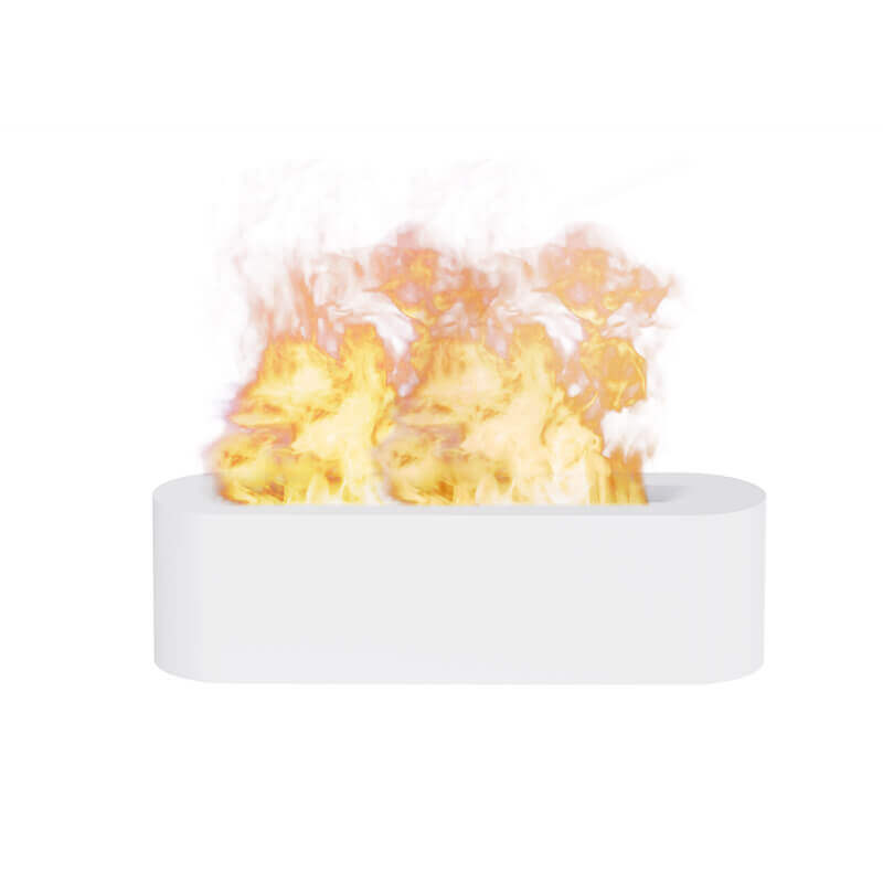 Multi Fire Flame Aroma Diffuser – White