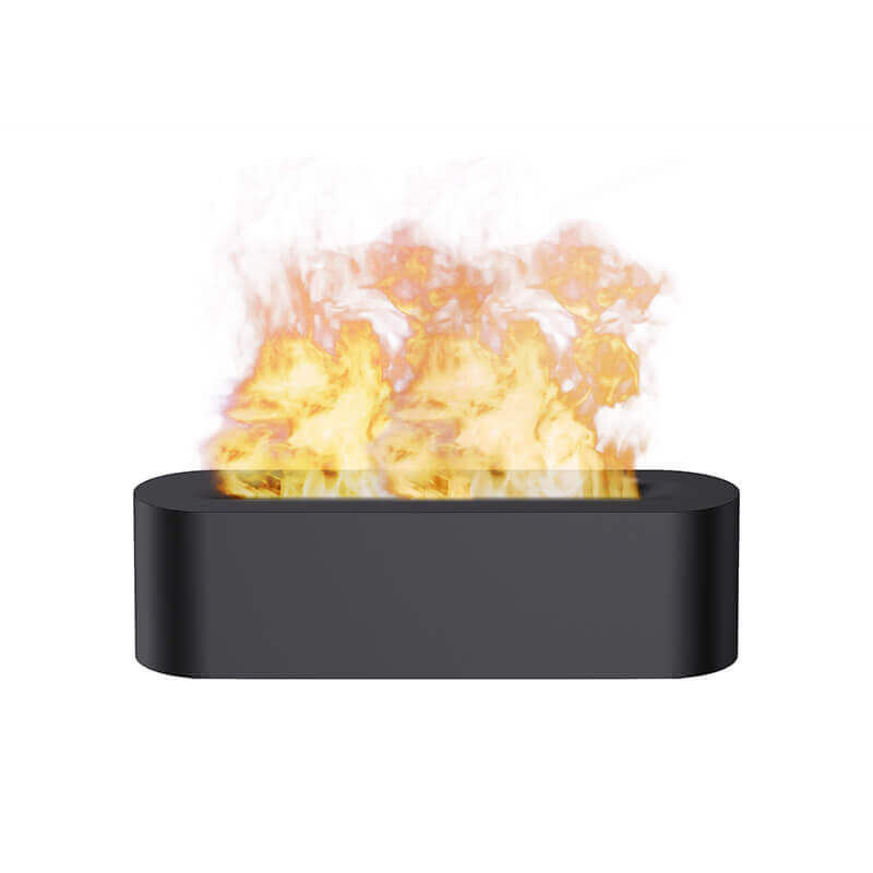 Multi Fire Flame Aroma Diffuser – Black