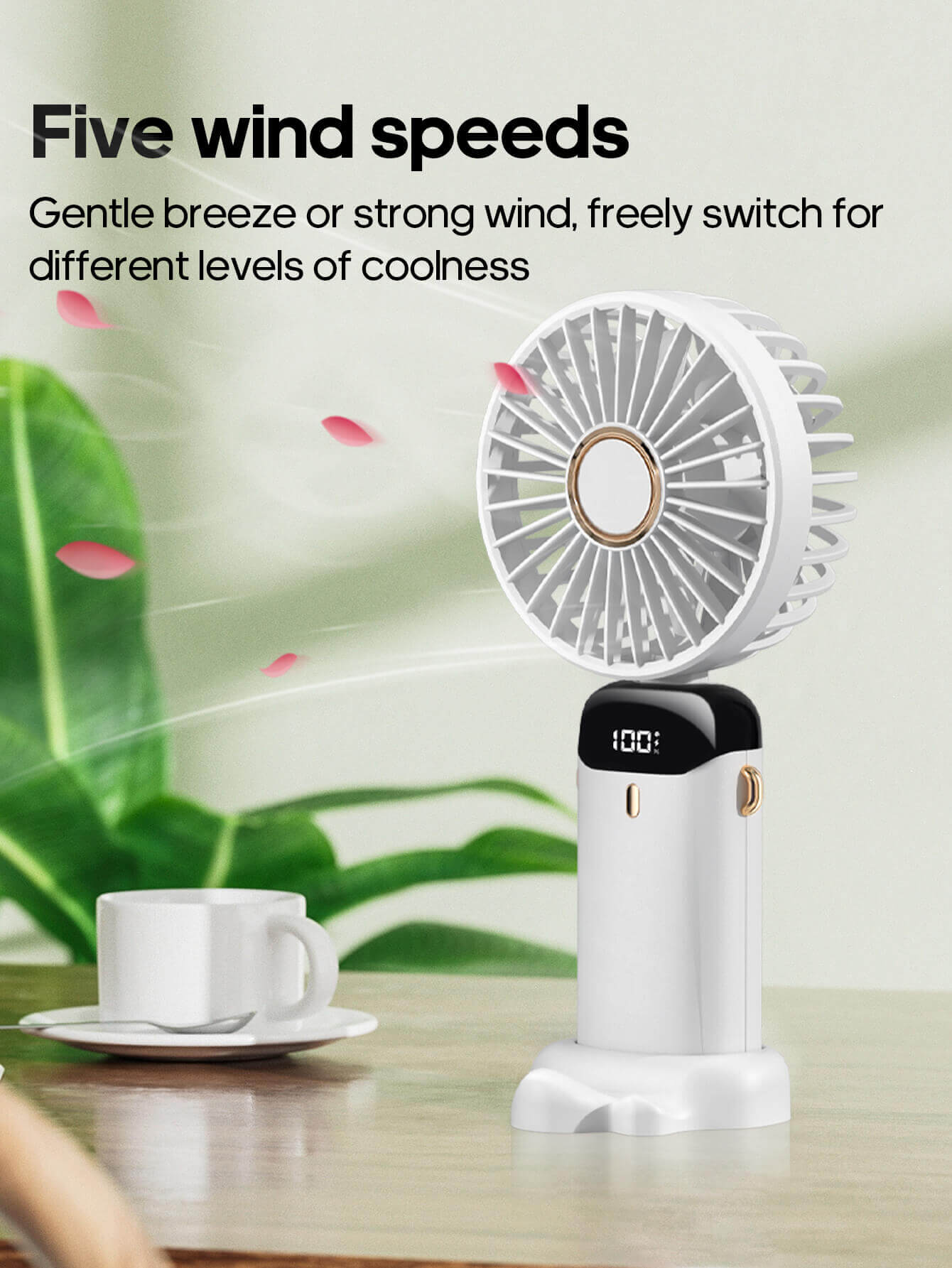 Rechargeable Handheld Mini Fan