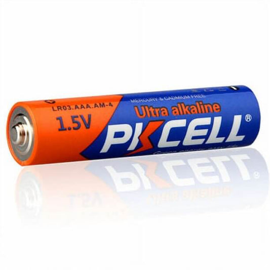 PKCell AAA Ultra Alkaline Battery 1.5V Pack of 4