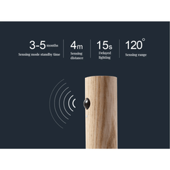 Minimalist Motion Sensor Wall Light