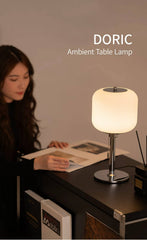 Aisilan Mirror Chrome Glazed Glass Table Lamp #LD061a