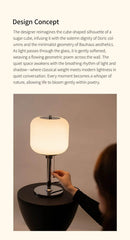Aisilan Mirror Chrome Glazed Glass Table Lamp #LD061a