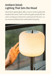 Aisilan Mirror Chrome Glazed Glass Table Lamp #LD061a