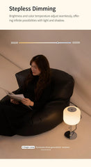 Aisilan Mirror Chrome Glazed Glass Table Lamp #LD061a