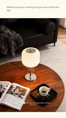Aisilan Mirror Chrome Glazed Glass Table Lamp #LD061a