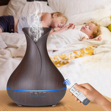 Wood Grain Essential Oil Aroma Diffuser