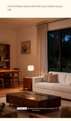 Aisilan Mirror Chrome Glazed Glass Table Lamp #LD061a
