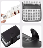 Large Pill Box Travel Organizer with Case – view 8