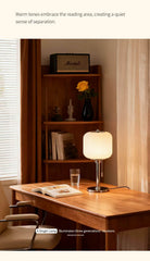 Aisilan Mirror Chrome Glazed Glass Table Lamp #LD061a