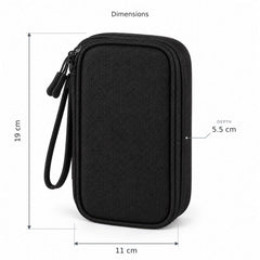 Double-Layer Electronics Organizer Bag
