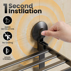 TAILI Space3.0 Double Folding Bath Towel Holder #AW837 – view 8